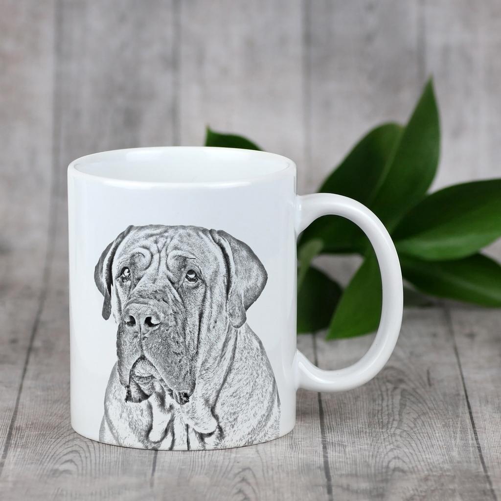 Boerboel, South African Mastiff - cup with a dog, cute cup with graphics, a gift with your photo from the Art-Dog brand