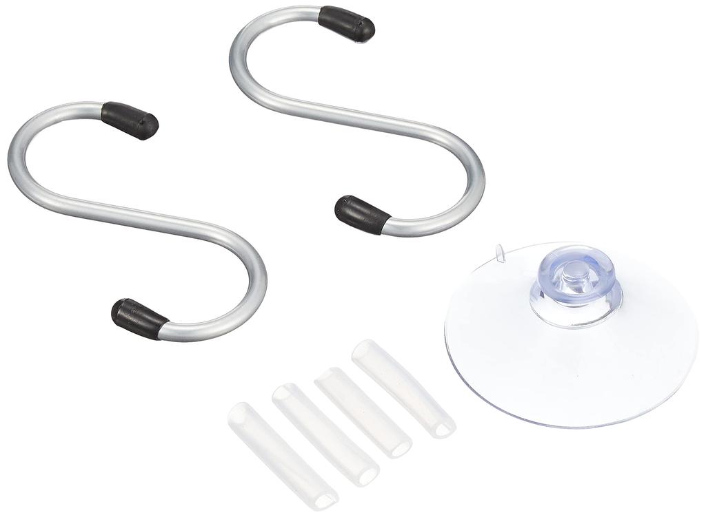 Pearl Metal Bath Style Double Coating Shower Rack Silver Width 255 X Depth 135 X Height 390mm H-8845 (excluding Parts)