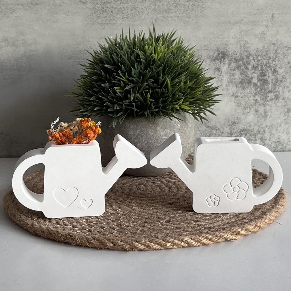 Silicone Mold For Creating Watering Can Flower Decorations Flexible Detailed Perfect For Handcraft Enthusiasts