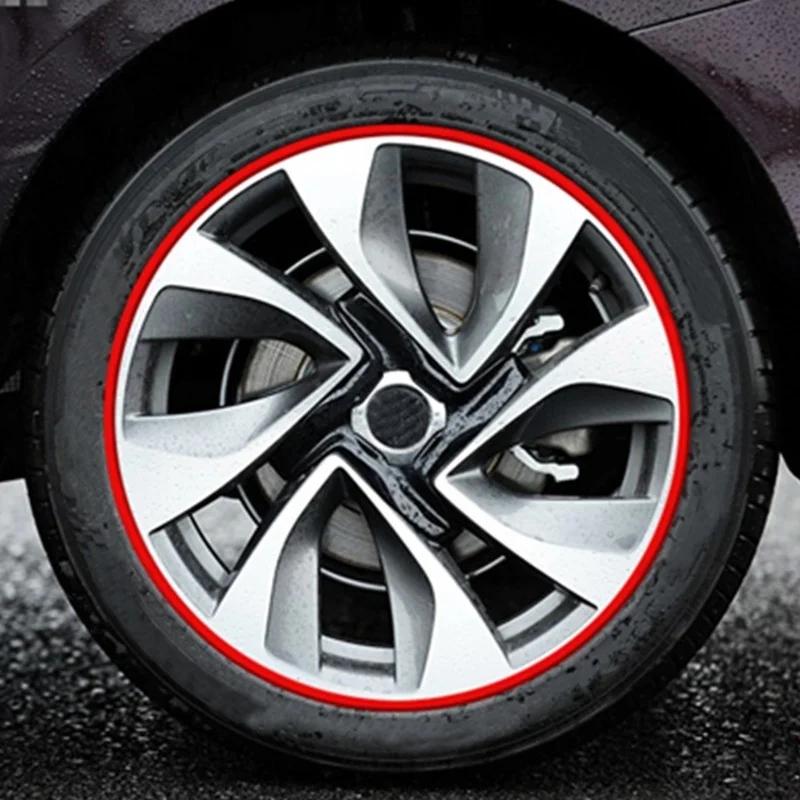 8M Wheel Decoration Belt Tire Protection Anti-collision Ring Rim Belt Decor Guard Line Strip Protection Strip Car Accessories