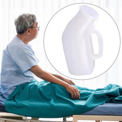 Männliche Urinalflasche, leicht, zum Auffangen von Urin, für Männer, Töpfchen für ältere Menschen