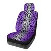 Coprisedili Auto alla Moda con Fantasia Leopardo Poliestere Traspirante Facili da Installare e Pulire Proteggi Sedile