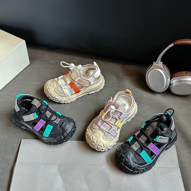 Girls' And Boys' Sandals Summer Non-Slip Comfortable Children'S Casual Sports Shoes Beach Sports Sandals Breathable Comfortable