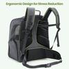 Pecute Dog Backpack Dog Carrier Backpack for Dogs and Cats Pet Carrier Bag Reduces Shoulder Burden Pet Bag Lightweight Foldable Pet Cage Going Out