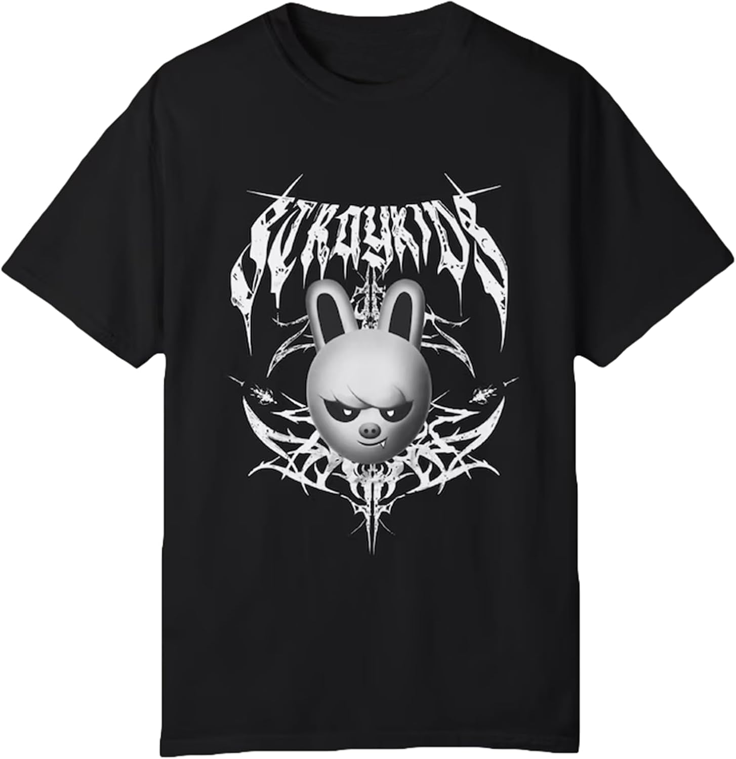 

DHSPKN Skz Dominate ATE Tour Мерч Футболка Феликс Джисон Хёнджин Минхо Банчан Чанбин Skzoo Концертная футболка Унисекс Топы Medium