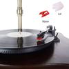 LP Record Needle Replacement Needles for Record and Phonographs 4-Pack Players, Turntables, (Red)