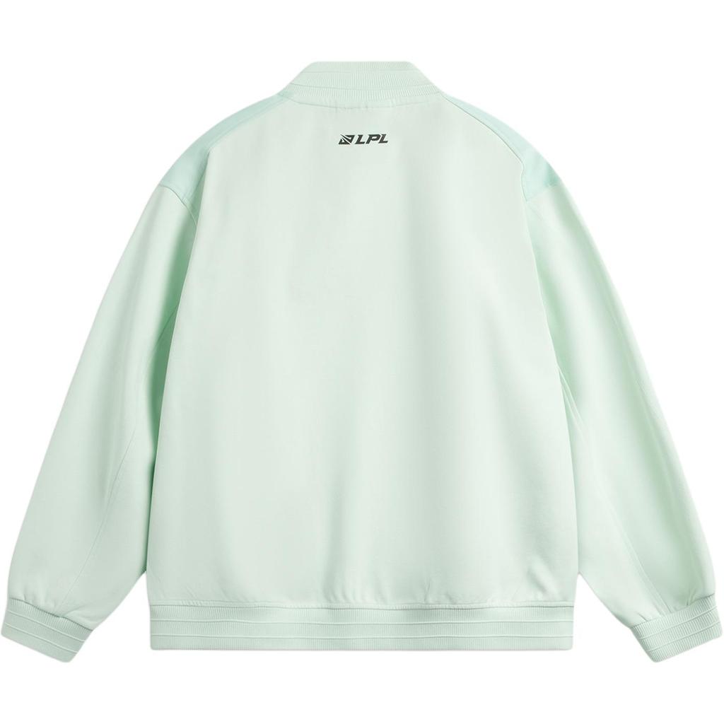Li Ning X LPL Collaboration Sports Lifestyle Series Simple Comfortable Loose Casual Jacket Unisex Jacket Soft-Water-Blue AFDU781-1