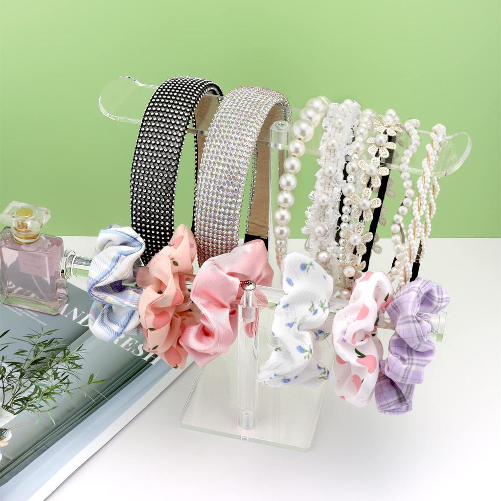 Headband Stand Display Rack for Hairbands & Watches For Teen Girl & Women Home