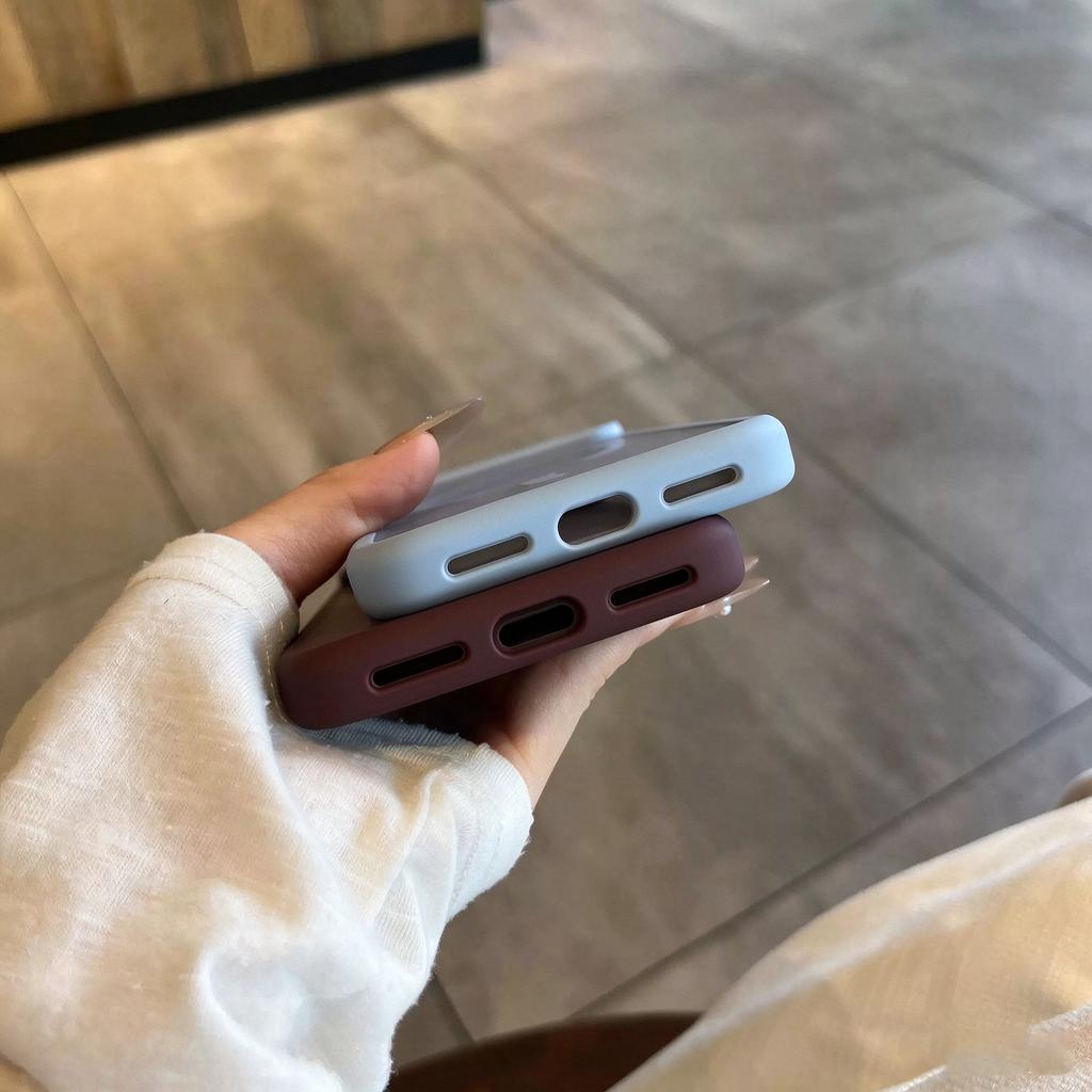 Luxury Matte Texture For Magsafe Magnetic Phone Case For iPhone 18 17 16 15 14 13 12 Pro Max Anti Fingerprint Shockproof Cover
