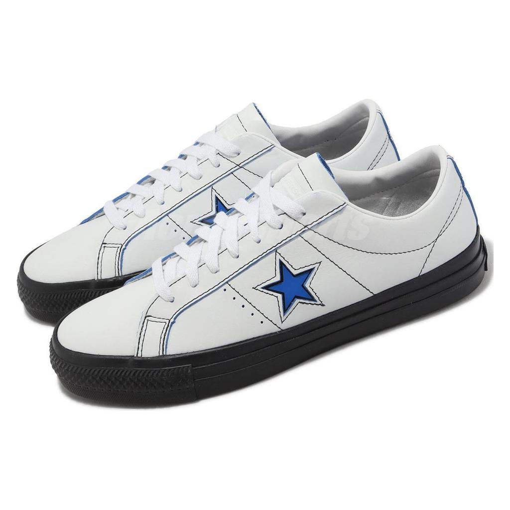 Eddie Cernicky x Converse One Star Pro Low Bílé Kinetická Modrá Unisex Tenisky Černá A07308C