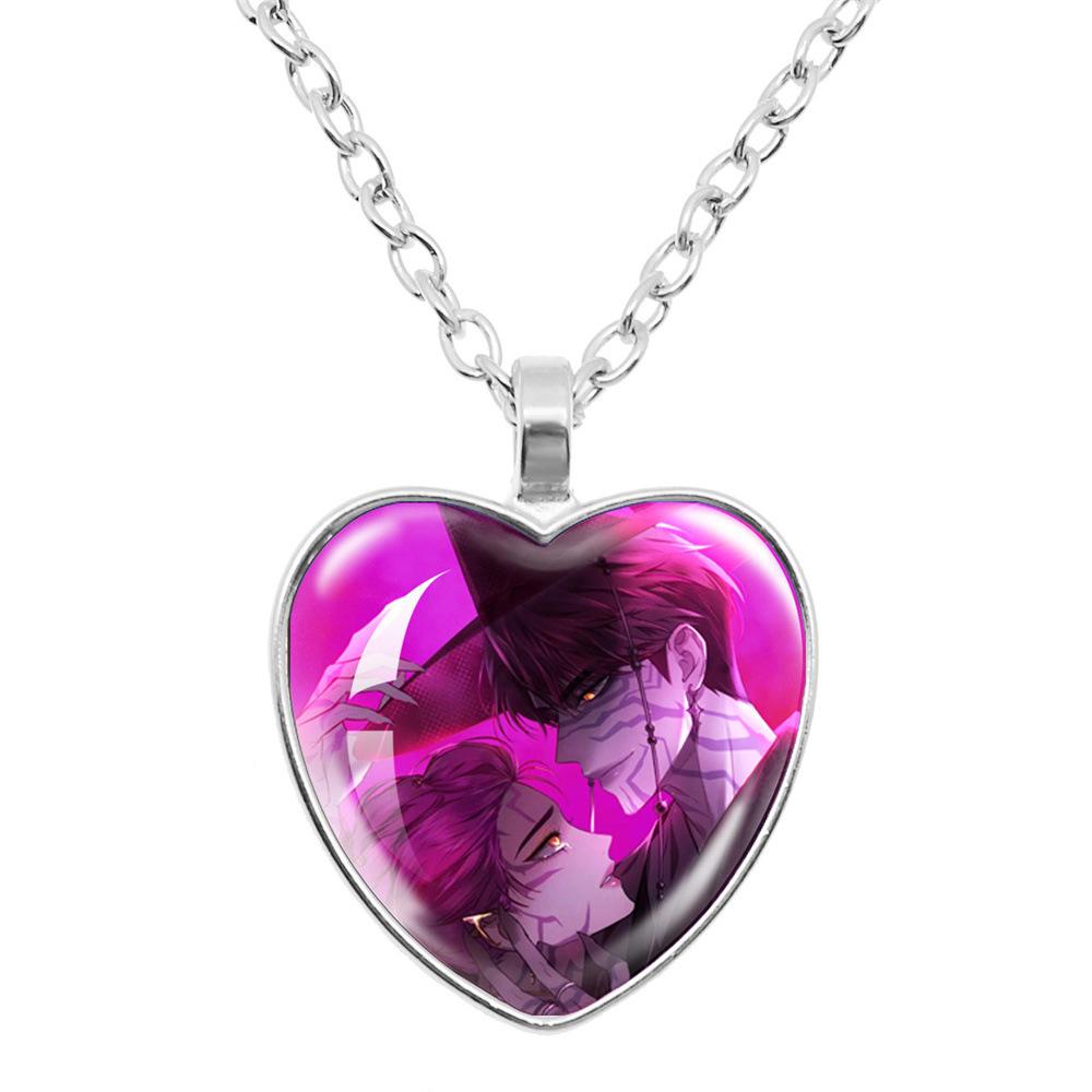 K-Pop Demon Hunters Kids Anime Cute Necklace Children Fashion Jewelry Accessories Girl Charms Pendant Cartoon Necklaces Gift 2025