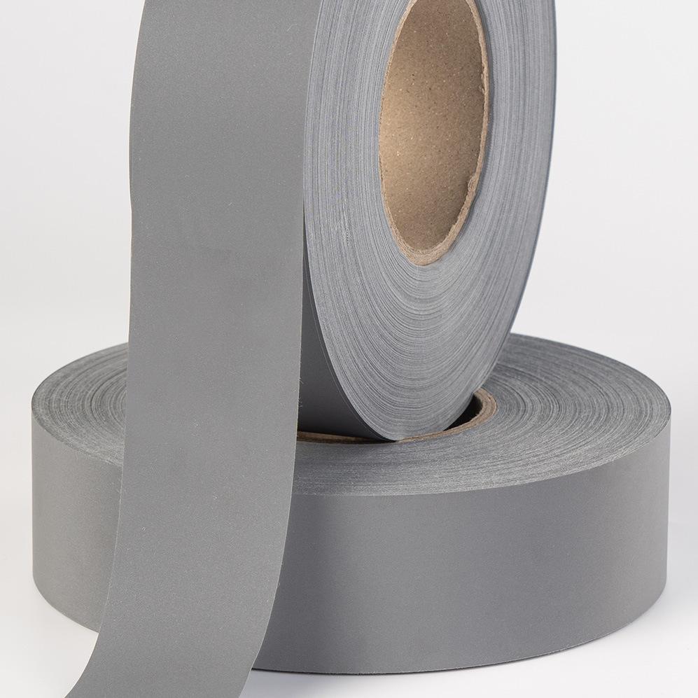 Class 2 High Vis Reflective T/C Fabric Clothes Tape EN20471 ANSI107 Reflective Safety Tape for Clothing (Silver,1910N&Advertisement grade) серебряный