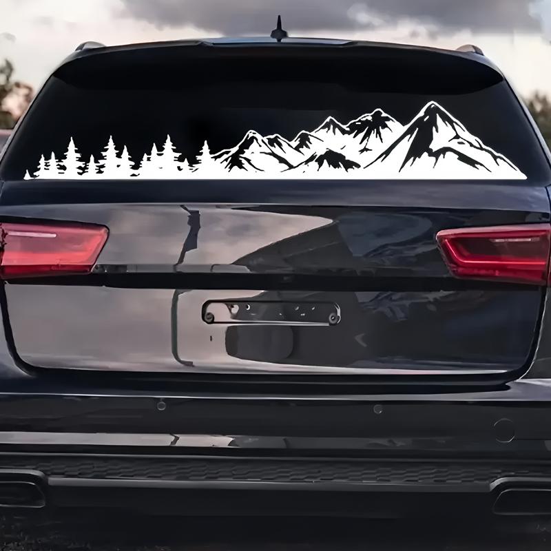 Forest mountains with full body tilt creative&funny stickers for cartoon fans&lover,high quality for car trucks motorcycles