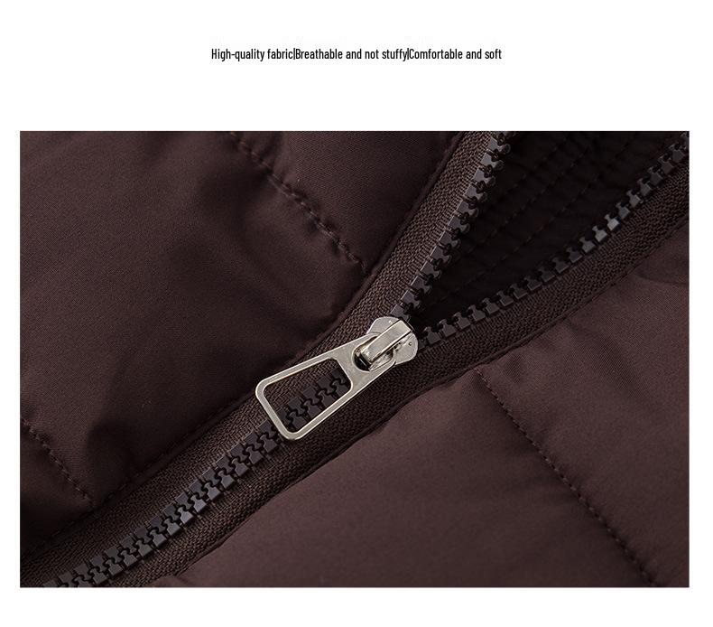 Women's 2026 Knitted Patchwork Sleeve Cotton Jacket - Short, Two-Piece Style, Autumn/Winter New Fashion Outerwear