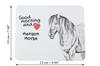 Henson Horse - Baskılı mouse pad, atlı kişiselleştirilmiş pad, Art-Dog markasından bir ofis çalışanı için benzersiz bir alet