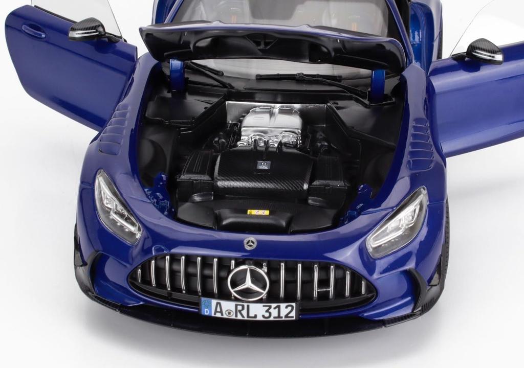 Norev scale AMG GT Black Series 2021 Blue diecast model car number 1/18 Mercedes-Benz (product 183908)