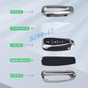 Metall Kohlefaser Auto Schlüsselanhänger Hülle Abdeckung Schlüsselbund Für Chevrolet Blazer Trax Equinox Cruze Malibu Traverse Trailblazer Camaro