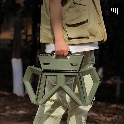 Outdoor Verdickter Camping Klapphocker Tragbare Angeln Hand Hocker Garten Picknick Rest Hocker