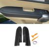 Front Door Handle Panel Armrest Leather Covers Trim For Honda CRV 07 08 09 10 11