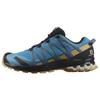 XA Pro 3D V8 Mesh, Textile, Leather Abrasion Resistant Low Top Running Shoes Men's Blue Black 414399