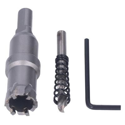 Burghiu cu dinți din carbură de tungsten, tăietor de burghiu de calitate industrială, deschizător, TCT, metal gros, 20 mm
