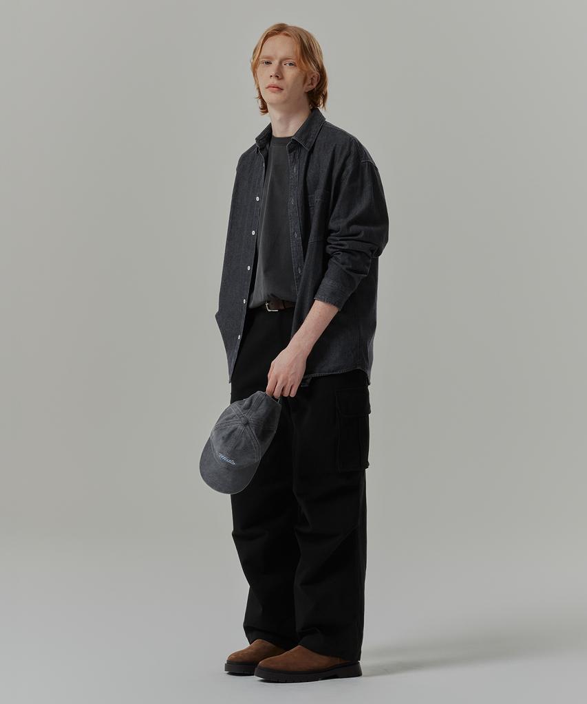 MINDBRIDGE Cotton Wide Cargo Full Elastic Waist Pants - 2 Colors Mypt6151