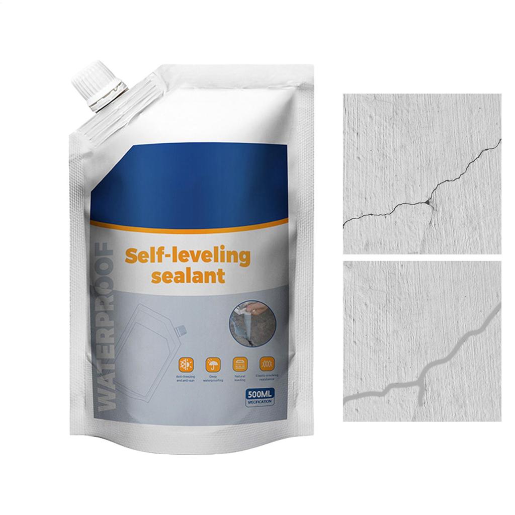 Cement Filler Sealant 500ml Liquid Sealant Concrete Crack Filler Waterproof Heavy Duty Sealing Glue Penetrating Adhesive