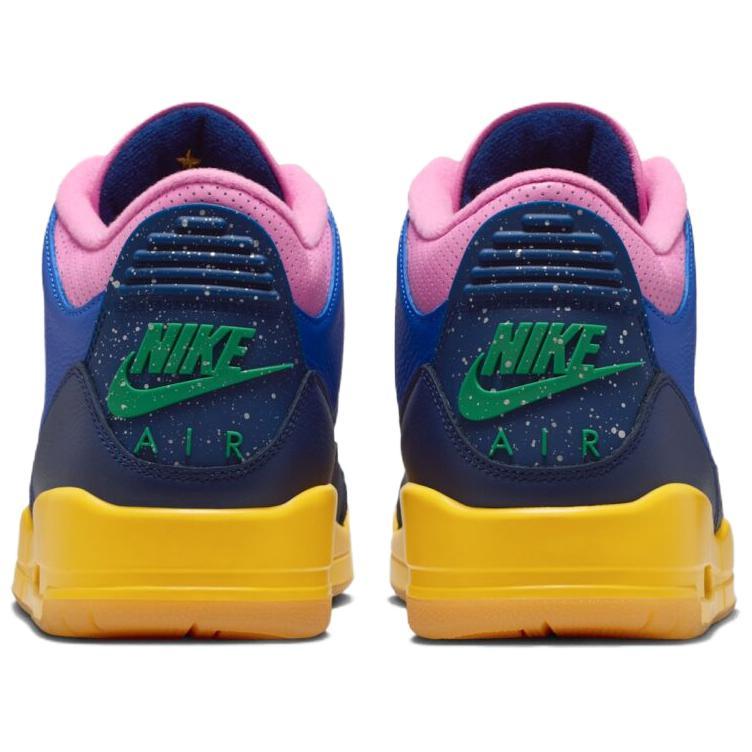 Air Jordan 3 Retro 'Brazil' (Unisex) Racer Blue / Lucky Green / Blue Void / Varsity Maize Vintage Basketball Shoes IV4871 400