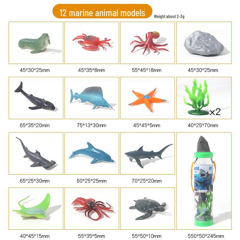 Children's Safari Dinosaur Animal Model Set