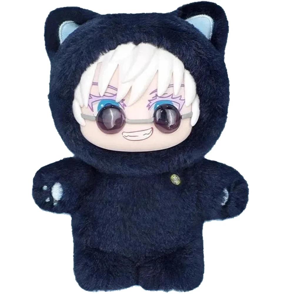 Anime Original Jujutsu Kaisen 2 Katzenohr Plüschtier Gojo Satoru EAKI Serie Blind Box Figur Mystery Box Sammlung Kinder Geschenk Spielzeug