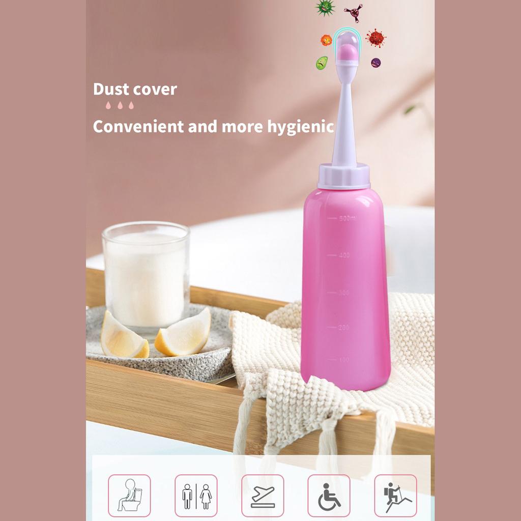 Damen-Sprühgerät für persönliche Hygiene, verstellbarer Wasserdurchfluss, passend für komfortable Reinigung, lange, spitze Düse, Sprühwaschwerkzeug