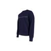Tommy Hilfiger Solid Color Fleece Letter Print Pullover Straight-Cut Round Neck Autumn Winter Sweatshirt Men sweatshirt Navy-Blue 78D8989-079