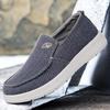 Extra Large Men's Canvas Shoes: Casual Slip-On, Sizes 45-48