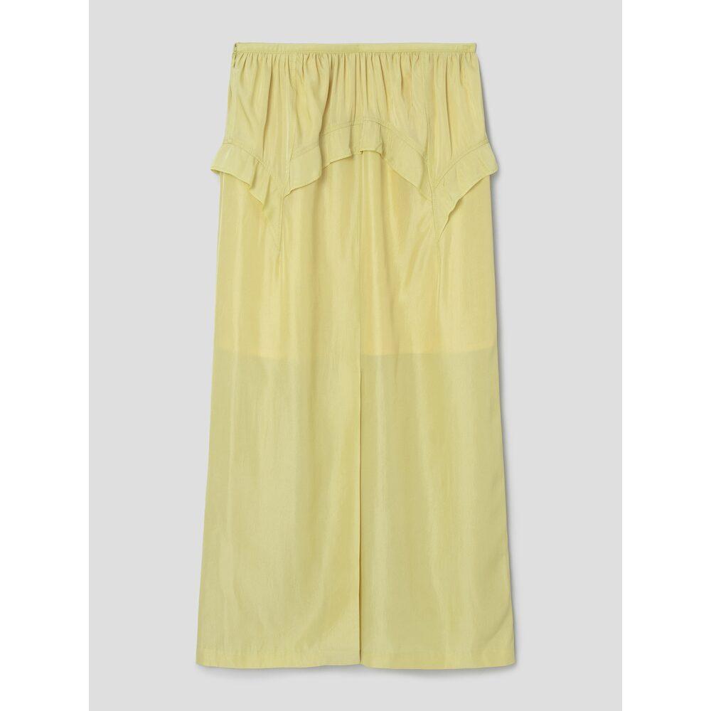 Anggae Tulip Long Skirt Lemon