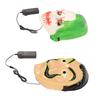 2PCS LED Face Cover 3 Lighting Modes El Safe Comfortable Light Up Halloween Face Cover for Party