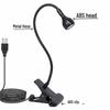 Clip-On Desk Lamp for Students: Bright Bedside & Study Light