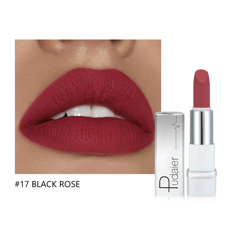 

Водостойкий 24-часовой бархатный матовый блеск для губ увлажняющие нюдовые помады стойкий сексуальный красный оттенок для губ макияж косметический блеск для губ 17