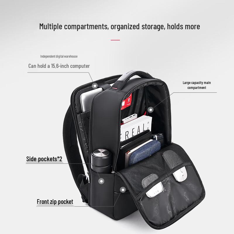 Aiwashi 15.6-inch Business Laptop Backpack