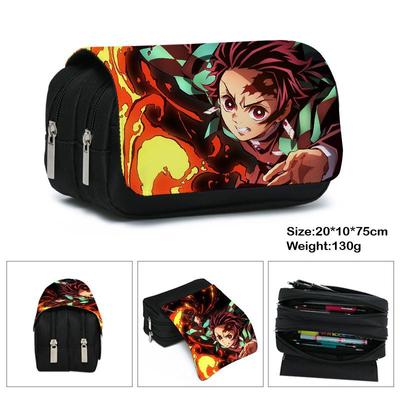 Pencil Case “Demon Slayer” Pencil Case for Primary and Secondary School Students with Cartoon Characters