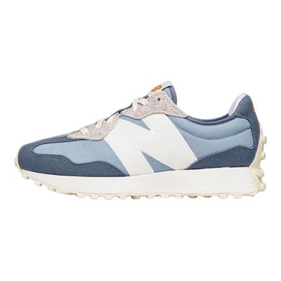 327 Niebieski Indygo Unisex Sneakers Białe MS327DE