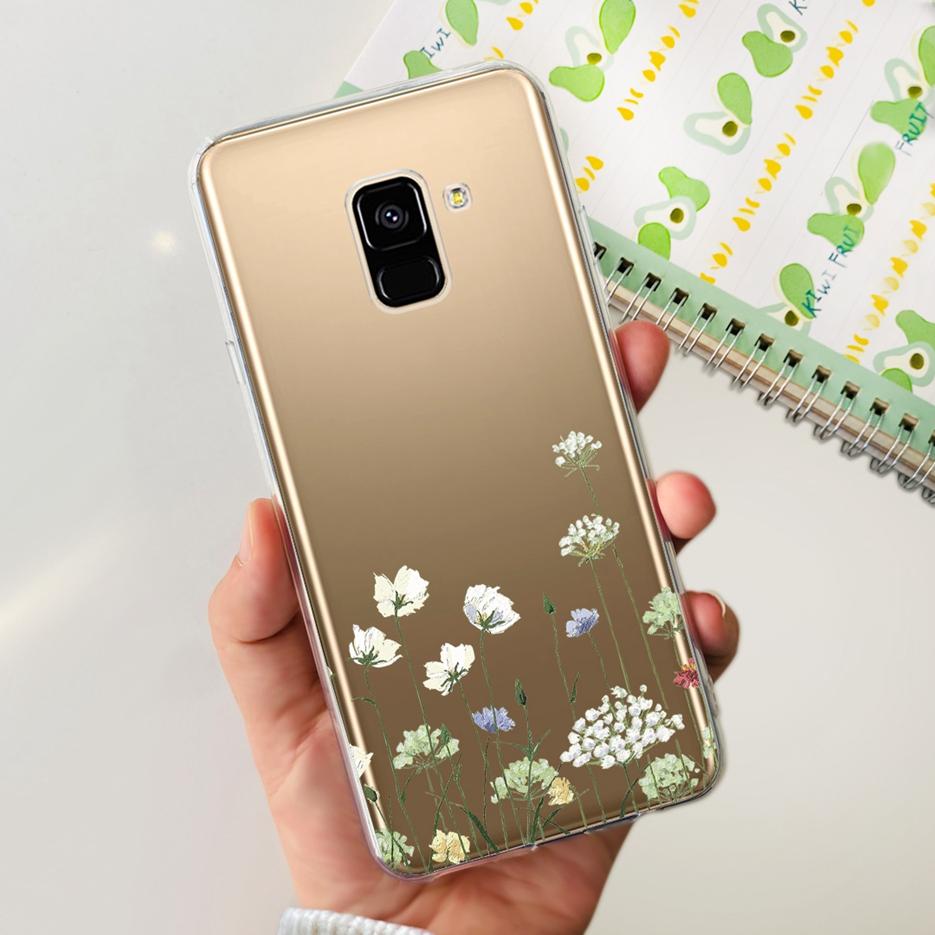 For Samsung Galaxy A8 2018 Case SM-A530F New Fashion Painted Cover Soft Silicone Phone Case For Samsung A8 Plus A8+ A730F Bumper