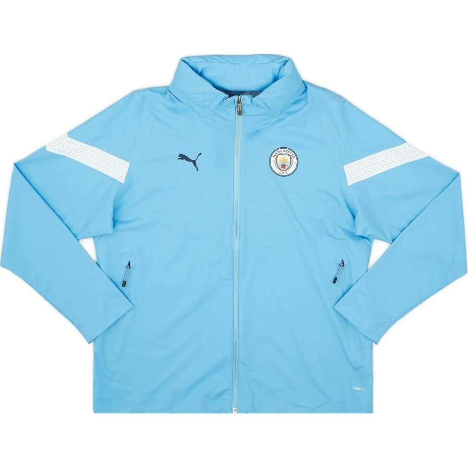 

Puma 2022-23 Manchester City Comfortable Soft Long Sleeve Football Shirt Women tops Blue 771314-12 M
