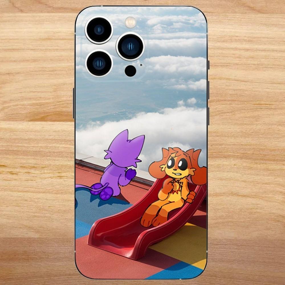 Pouzdro na telefon Catnap and Dogday Pro iPhone 16,15,14,13,12,11,Mini,Pro,SE,MAX Bílé Matné Nárazuvzdorné Kryt
