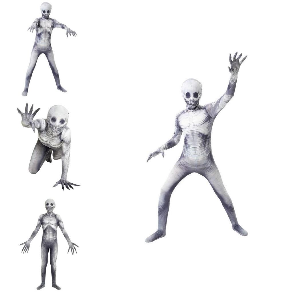 High Quality And Terrifying The Rake Morphsuit Halloween Costume For Kids And Adults