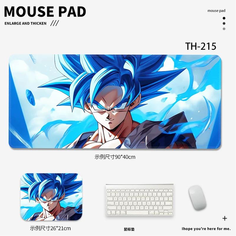 ACGN Cosplay Definition Creative Leather Mouse Pad Dragon Ball Anime E-sports Game Mouse Keyboard Table Pad Boys Advanced Non-slip  Mouse Pad