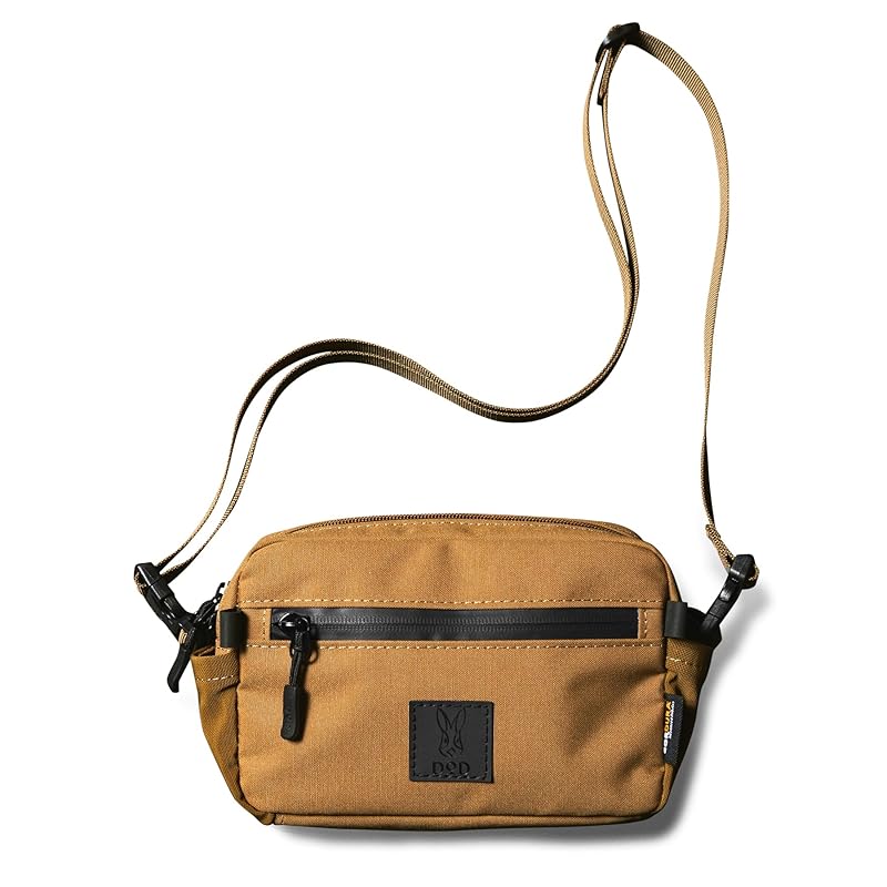 DOD Choco Body Bag CD, Water-Repellent, Lightweight, with Attachment Function, CORDURA, BA084-CA