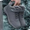 Mittelalterlich Ältere Gehen Baumwollschuhe Damen 25 Winter Plus Samt Dick Runde Zehe Warme Schuhe Herren Freizeitsneaker tenis hombres