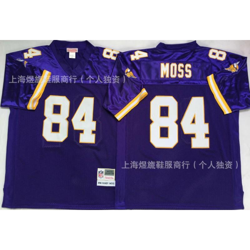 Minnesota Vikings 84 Retro Football Jersey Mens NFL Style Sports Fan Apparel Rugby American