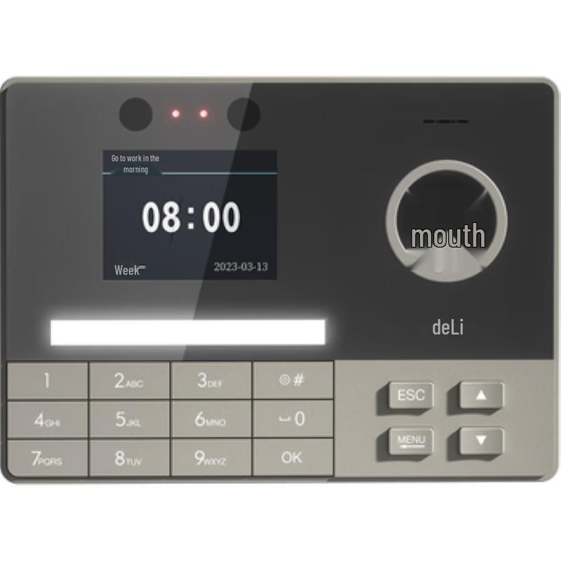 

Deli 3760C Biometric Attendance Machine CN plug (adapter included)