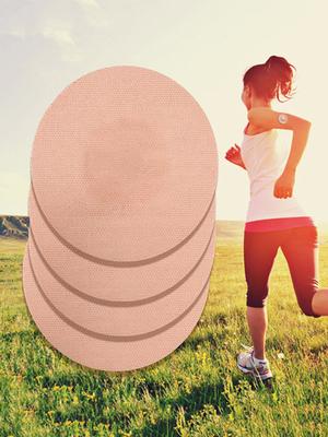 10pcs Waterproof Running Sensor Stickers Professional Self-Adhesive Sweatproof Patch Fixing Patches for Outdoor